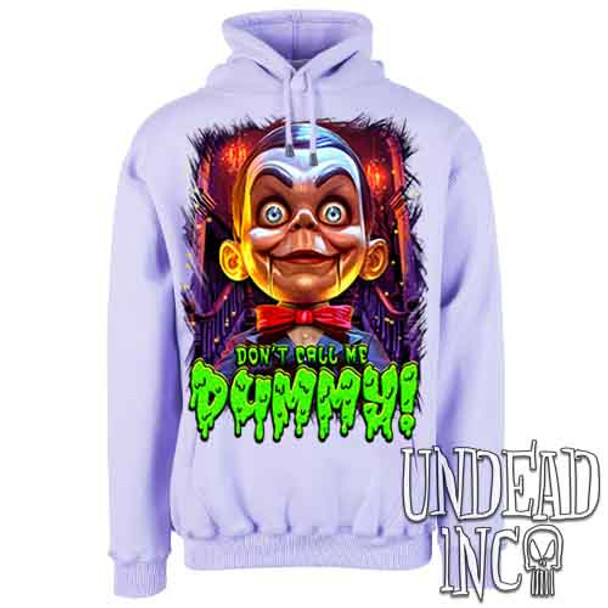 Slappy Don't Call Me Dummy - Mens / Unisex LAVENDER Fleece Hoodie