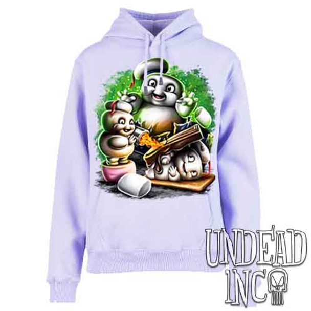 Mini Puft Madness - Ladies / Juniors LAVENDER Fleece Hoodie