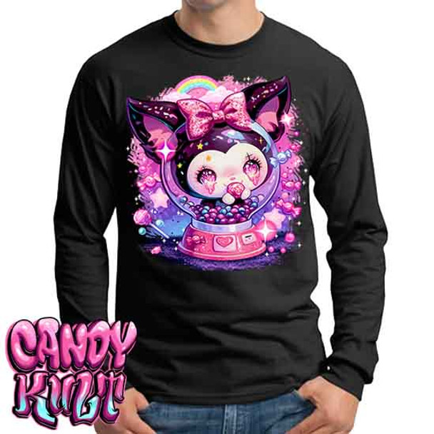 Dark Delights Gumball Machine Kawaii Candy - Mens Long Sleeve Tee