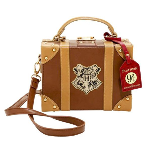 Harry Potter Hogwarts Crest Trunk Handbag / Cross Body Shoulder Bag