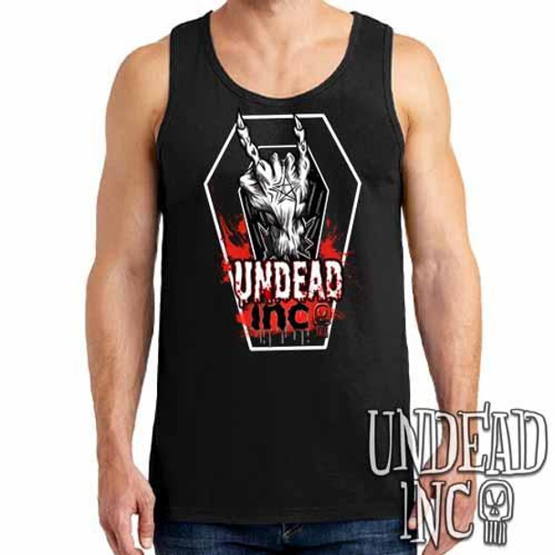 Undead Inc Devil Horns - Mens Tank Singlet