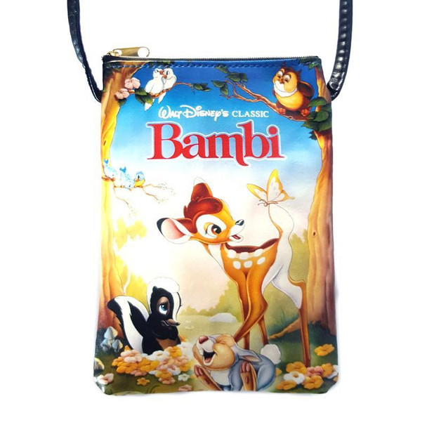 Disney Bambi Mobile Phone Passport Bag Cross Body/ Shoulder