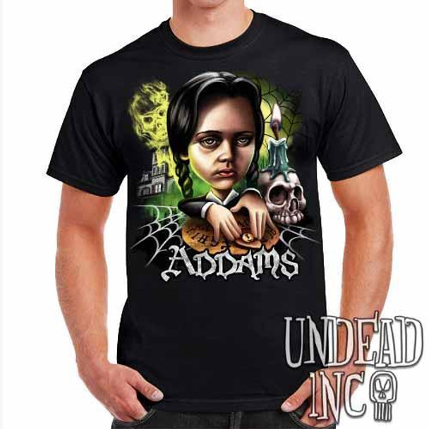 Addams Family Wednesday Ouija Board - Mens T Shirt