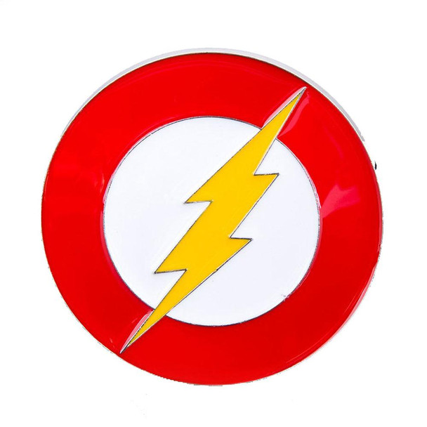 The Flash Logo Belt Buckle