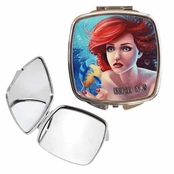 Ariel The Little Mermaid Realistic Undead Inc Compact Mirror