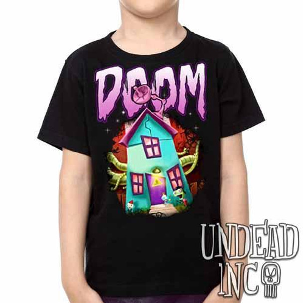 Invader Zim Gir House Of DOOM - Kids Unisex Girls and Boys T shirt Clothing
