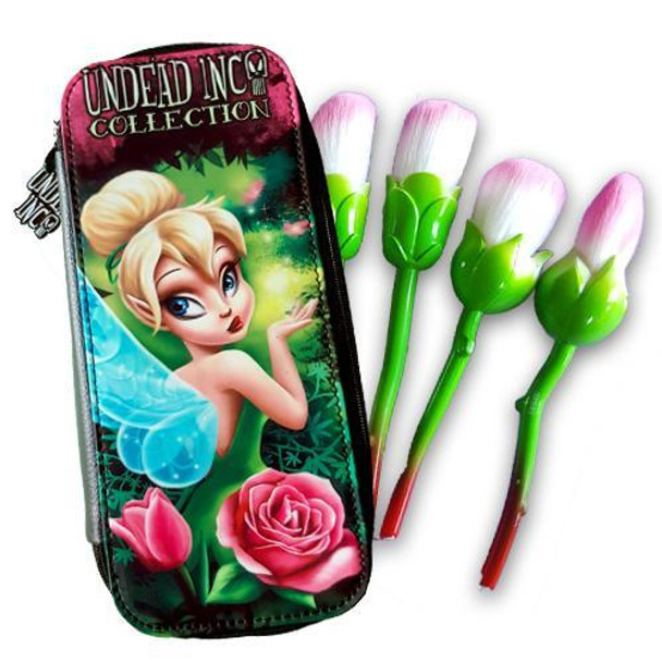 Undead Inc Collection Tinkerbell Enchanted - Makeup Brush & Case Set