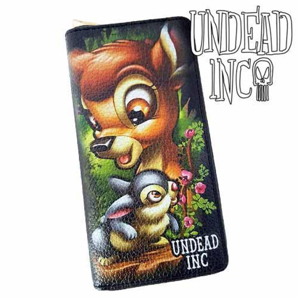 Bambi & Thumper Undead Inc Premium Pu Leather Long Line Wallet