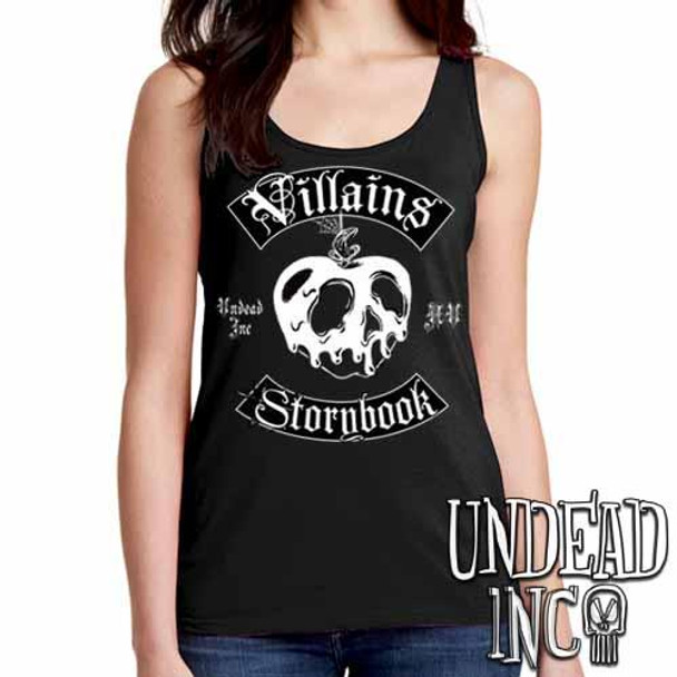 Storybook Villains Poison Apple Patch  - Ladies Singlet Tank