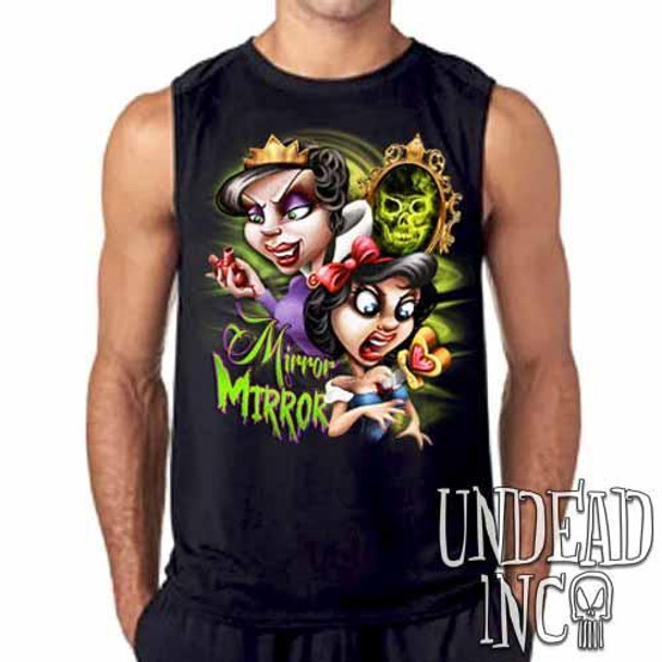 Snow White Mirror Mirror Mens Sleeveless Shirt