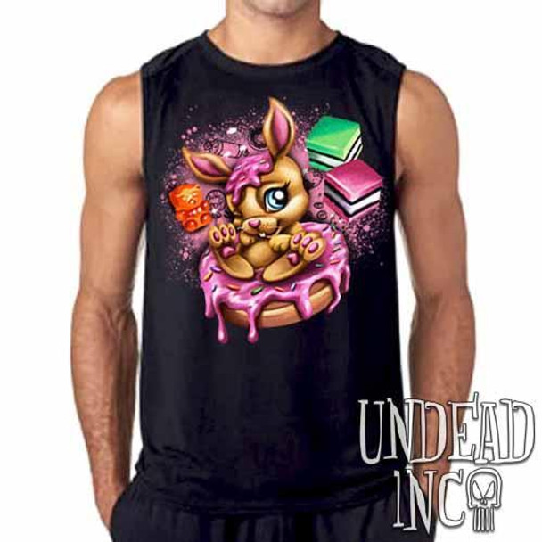 Donut Bunny Mens Sleeveless Shirt