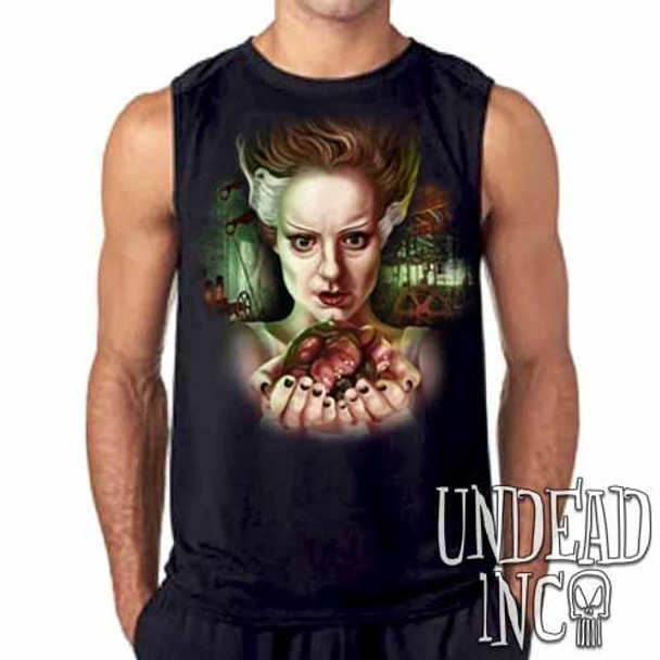 Bride Of Frankenstein Heart Mens Sleeveless Shirt