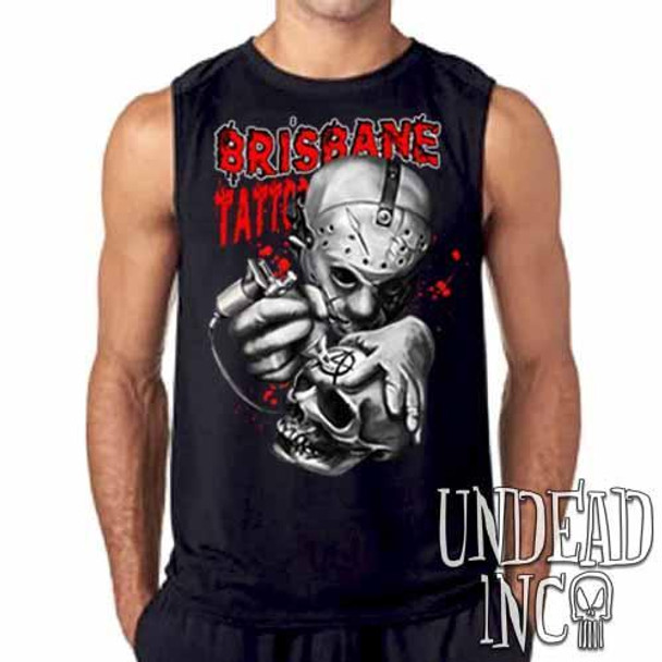 Jason Voorhees Brisbane Tattoo Mens Sleeveless Shirt