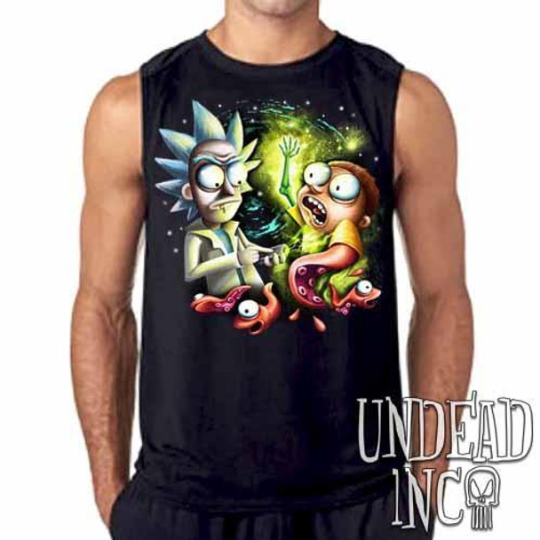 Space Worms Mens Sleeveless Shirt