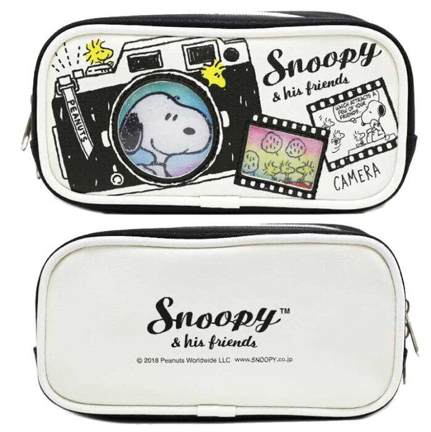Snoopy PU Leather Cosmetics Bag