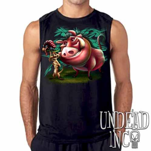 Timon & Pumba Mens Sleeveless Shirt