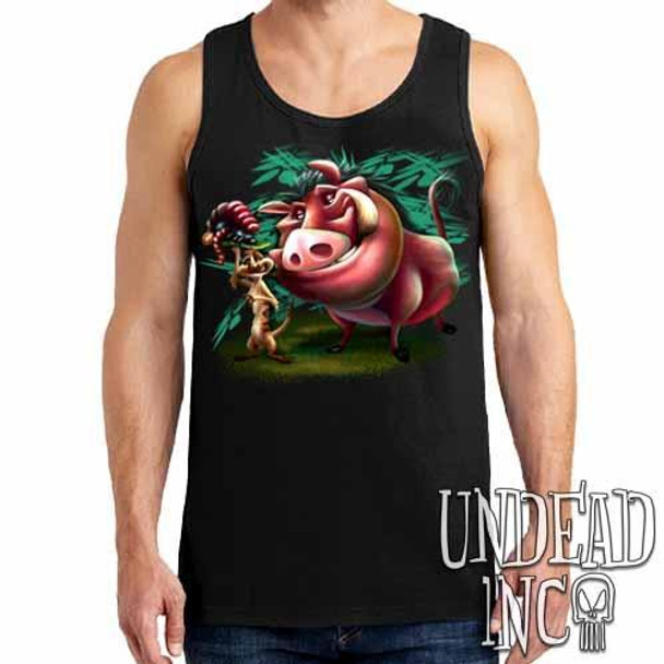 Timon & Pumba  - Mens Tank Singlet