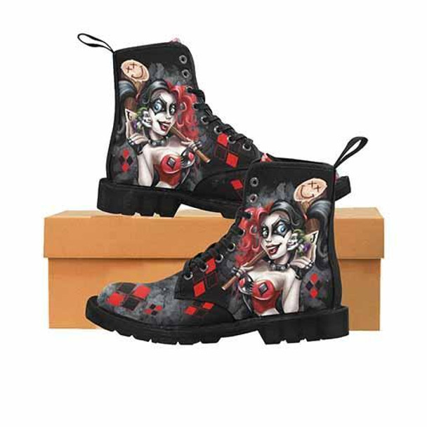 Harley Quinn Lil Monster MENS Undead Inc Boots