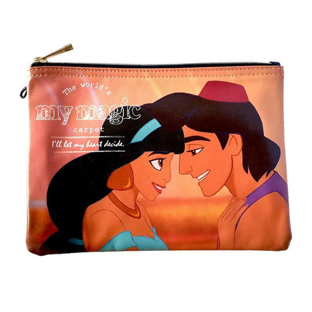 Aladdin & Jasmine Makeup Cosmetics Bag