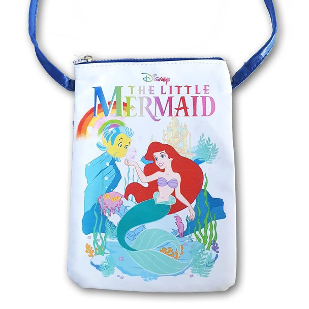 Ariel The Little Mermaid Under The Sea Mobile Phone Passport Bag Cross Body/ Shoulder