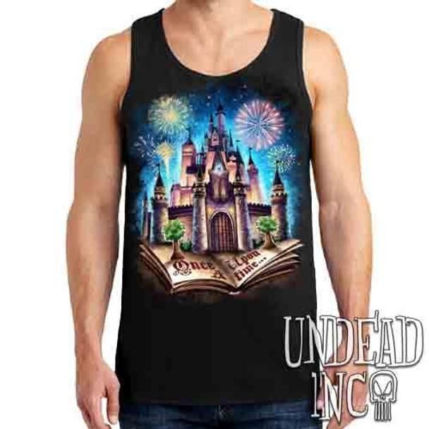 Storybook Castle Of Dreams - Mens Tank Singlet