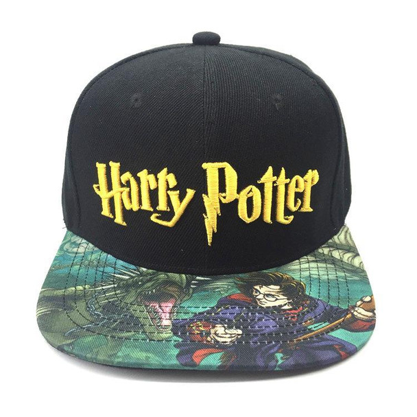 Harry Potter Printed Brim Cap Hat