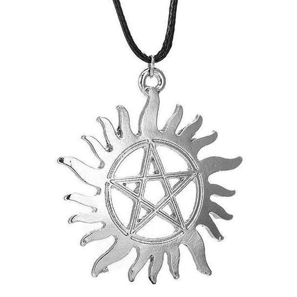 Supernatural Protection Pentagram Tattoo Necklace