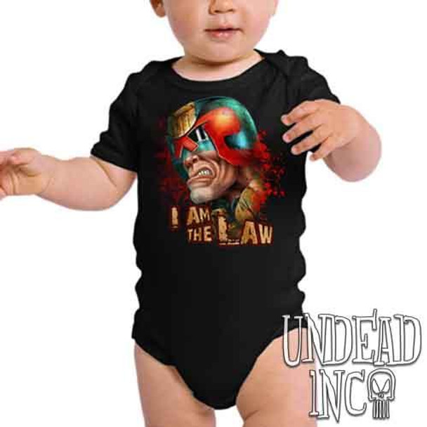 Judge Dredd I AM THE LAW - Infant Onesie Romper