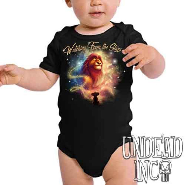 Lion King Mufasa "Watching from the Stars" - Infant Onesie Romper