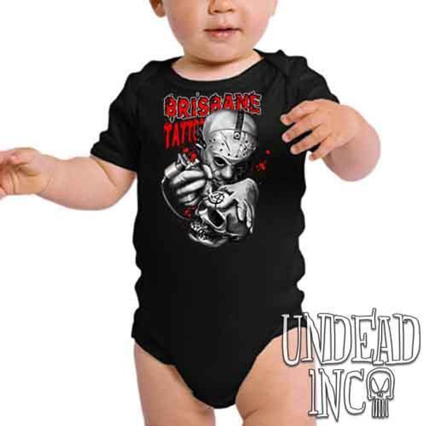 Jason Voorhees Brisbane Tattoo - Infant Onesie Romper