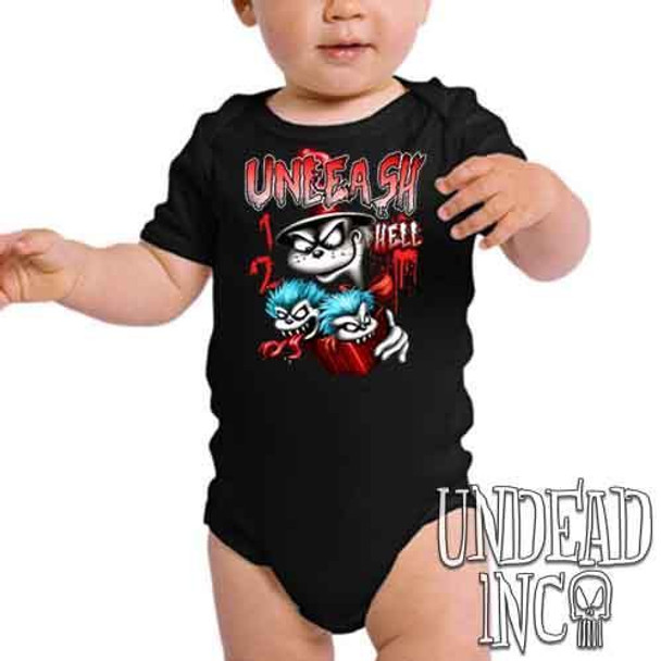 Cat In The Hat Unleash Hell - Infant Onesie Romper