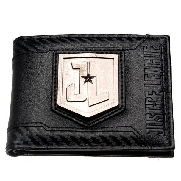 Justice League PU Leather With Metal Emblem Wallet