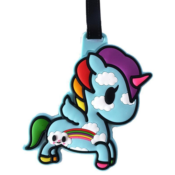 Tokidoki Unicorno Rainbow Bag Tag