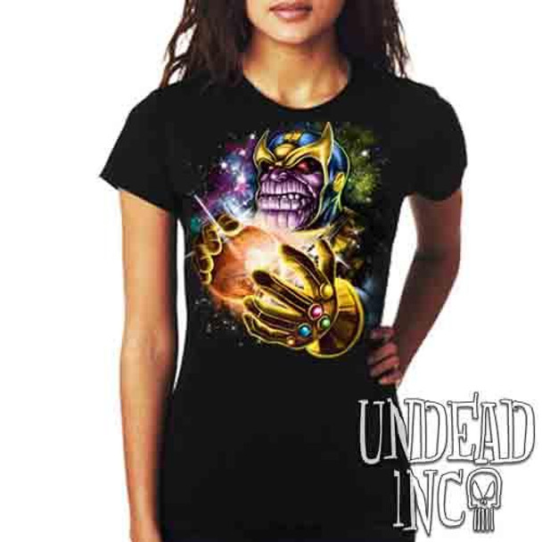 Thanos Destroyer Of Worlds - Ladies T Shirt