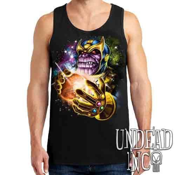 Thanos Destroyer Of Worlds - Mens Tank Singlet