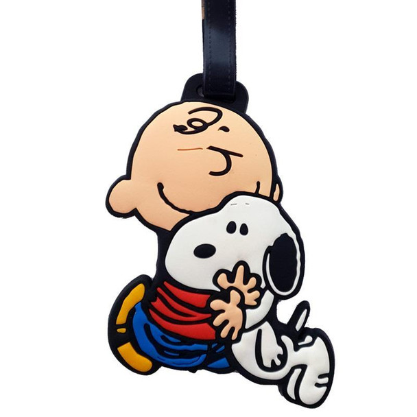 Snoopy & Charlie Brown Bag Tag