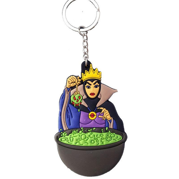 Disney Villains Evil Queen Snow White Key Ring Chain