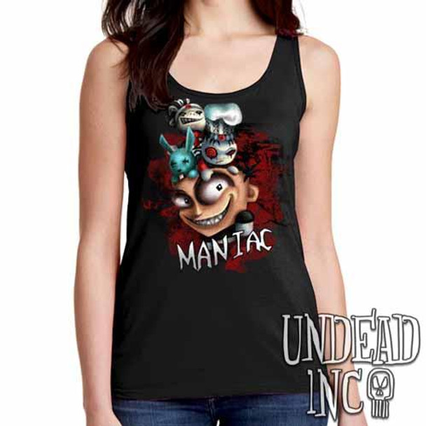 JTHM "Maniac" - Ladies Singlet Tank