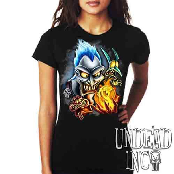 Villains Hades Panic & Pain - Ladies T Shirt