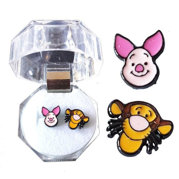 Piglet & Tigger Winnie The Pooh Earrings