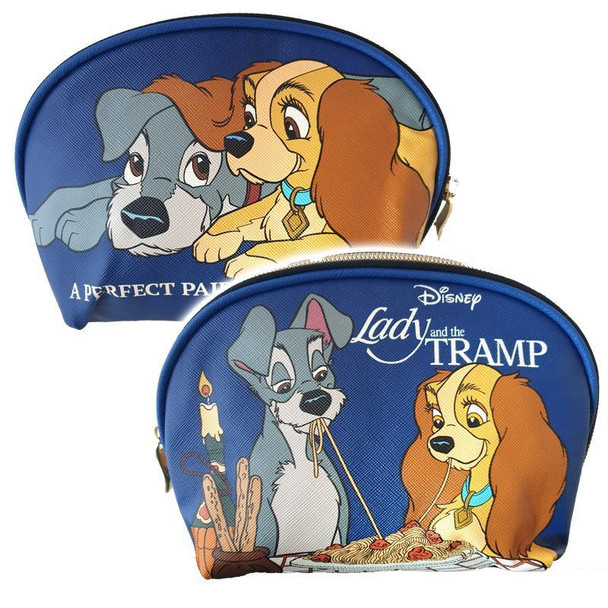 Lady & The Tramp Perfect Pair Pu Leather Makeup Cosmetics Bag