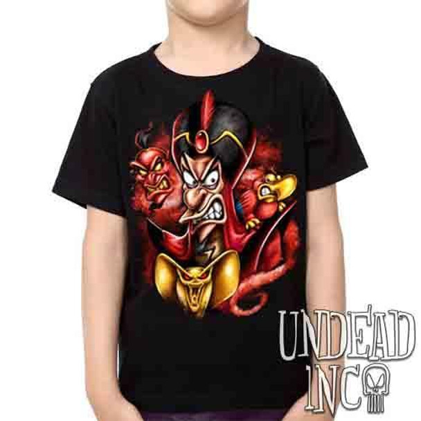 Aladdin Jafar Sorcerer Of Evil - Kids Unisex Boys & Girls T Shirt