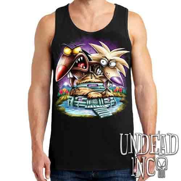 Angry Beavers - Mens Tank Singlet