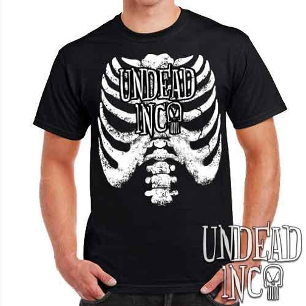 Undead Inc Skeleton Rib Cage - Mens T Shirt