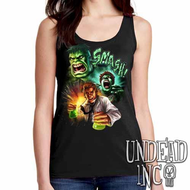 Incredible Hulk Transformation - Ladies Singlet Tank