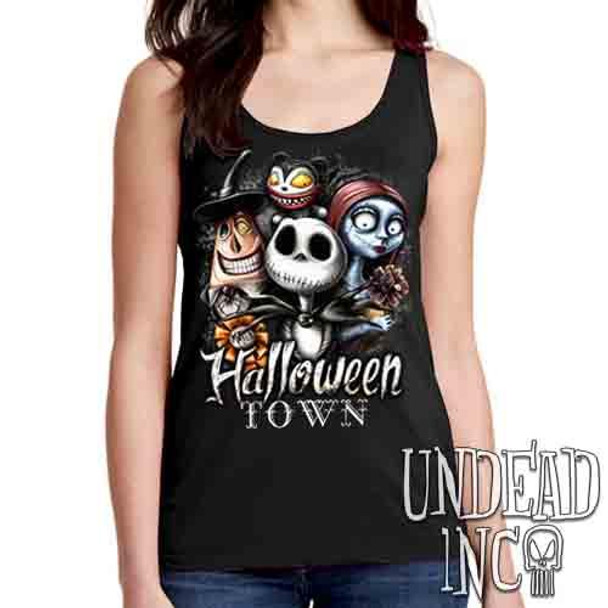 Halloween Town - Ladies Singlet Tank