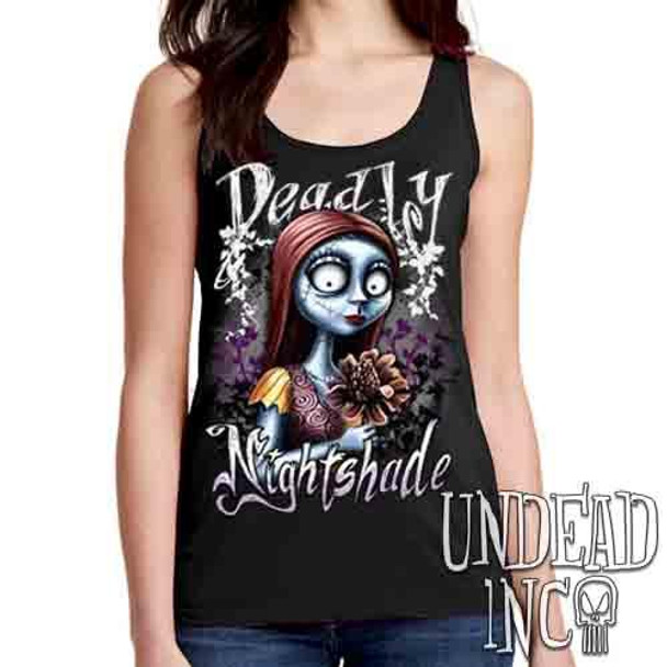 Sally Deadly Nightshade - Ladies Singlet Tank