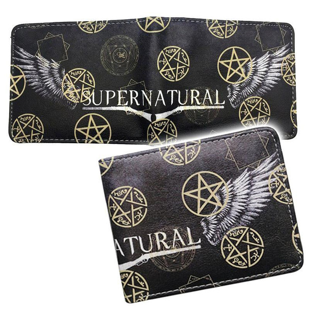 Supernatural Wings PU Leather Bifold Wallet