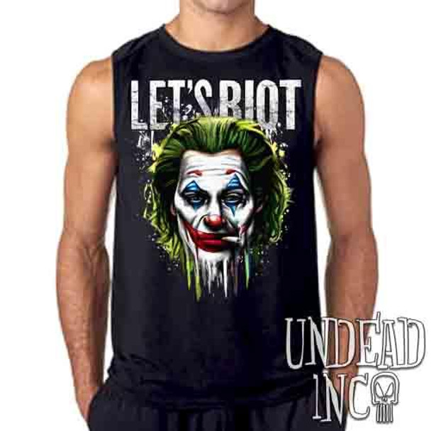 Joker Let's Riot - Mens Sleeveless Shirt