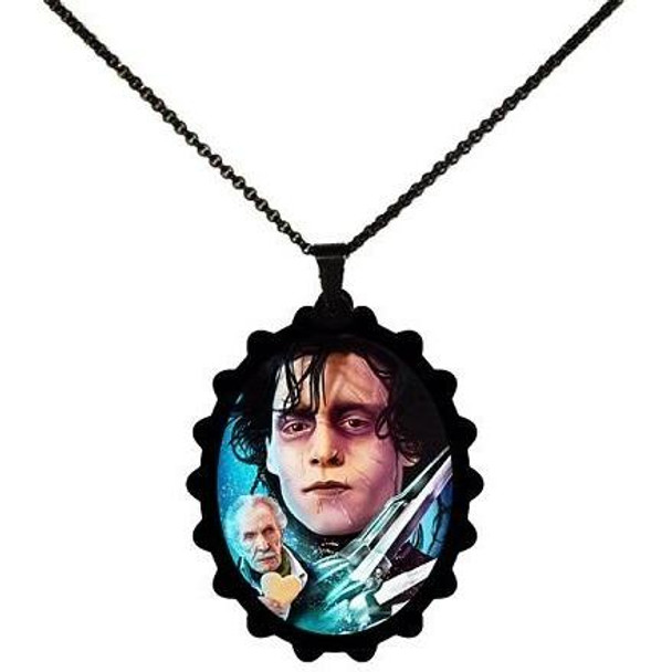 Edward Scissorhands - Vincent Price STAINLESS STEEL Necklace